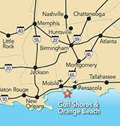 (tap on any row to expand for more details) birmingham (alabama) day 1, 11:00 am. Maps Of Gulf Shores Orange Beach Al Alabama Tourism