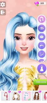 fashion dress up makeup game on the