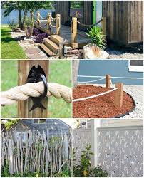 Coastal Nautical Fence Ideas Rope