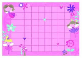 Fairy Princess Reward Charts And Stickers For Girls Kids