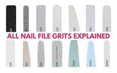 What nail files do professionals use?