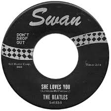 She Loves You Swan Black Label Variations - Internet Beatles Album