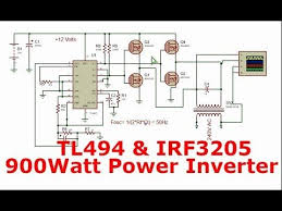 Input power ranging from 250w up to 5000w output and has. Power Inverter With Tl494 And H Bridge Power Mosfets 900watt 12 240v Electrical Circuit Diagram Electronic Schematics Electronic Circuit Design