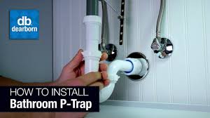 Pvc is lightweight and easier to work with, whereas brass often requires more specialized labor. How To Install A Bathroom P Trap Youtube