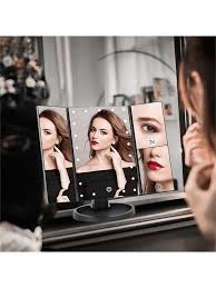2x and 3x magnifying makeup mirror with