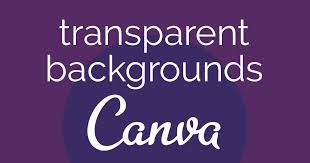 make background transpa in canva