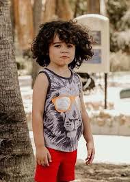 Im showing you a really easy baby boy hair style that can be done even with short hair in the back. Little Boy Curly Hairstyles
