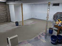 painted concrete bat floor