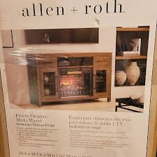 Allen Roth Electric Fireplace Heater