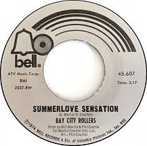 45cat - Bay City Rollers - Summerlove Sensation / Are You Ready For That  Rock & Roll - Bell - USA - 45,607