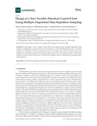 Pdf Design Of A New Variable Shewhart Control Chart Using
