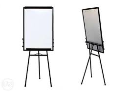 Easel Stand Drawing Magnetic Board Flip Chart Clip On Pen