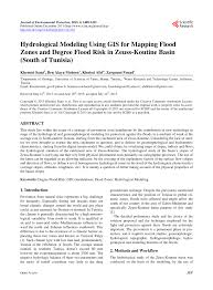 Plat maps indicate the east, west, north, and south orientation of the area. Pdf Hydrological Modeling Using Gis For Mapping Flood Zones And Degree Flood Risk In Zeuss Koutine Basin South Of Tunisia