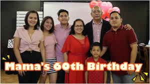 Free movies every monday at sm sangandaan cinema. Mama S 60th Birthday Party Philippines Youtube