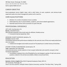 High School Resume Examples With No Experience Free Letter