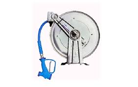 a retractable hose reel with good looks