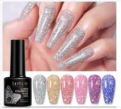 lilycute glitter laser gel nail polish