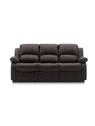 athon leather 3 2 seater recliner sofa
