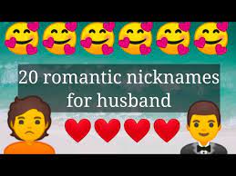 husband funny nicknames husband ko