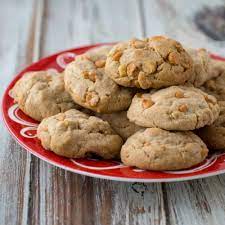 chewy erscotch cookies with pecans