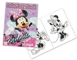 minnie mouse coloring book sherman