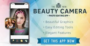 The most powerful selfie app is coming! Beauty Camera Photo Editor App Android 10 By Krishnadevelopers