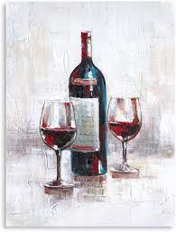 Wine Pictures Wall Decor Red Wine