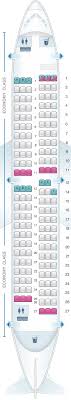 Seat Map Turkish Airlines Boeing B737 700 Turkish Airlines