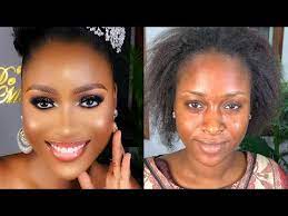 bridal hair makeup transformation