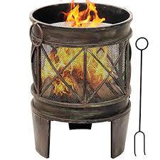 Currently everything is build to order. Amagabeli Fire Pit Outdoor Wood Burning Cast Iron Firepit Firebowl Fireplace Heater Log Charcoal Burner Extra Deep Large Round Camping Outside Patio Backyard Deck Heavy Duty Metal Grate Bronze Pricepulse