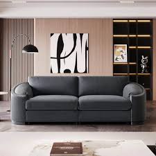 Polyester Curved Sofa