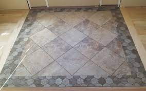 por floor tile designs sizes