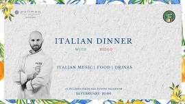 Italian Dinner with Chef DIEGO BUTTIGLIONE