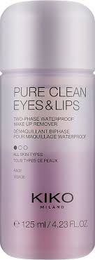 kiko milano pure clean eyes lips 2