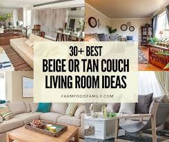 tan couch living room ideas and designs