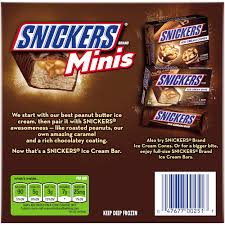 snickers minis ice cream bars
