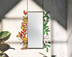 stained glass mirror