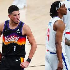 Devin armani booker is an american professional basketball player for the phoenix suns of the national basketball association. Devin Booker Notches Triple Double To Lead Suns Past Clippers In Game 1 Sports Illustrated