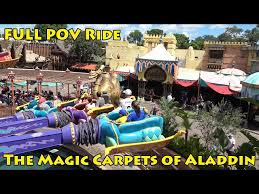 magic carpets of aladdin full pov ride