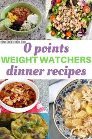 Zero Point Weight Watchers Dinner Recipes Domesticated Tom