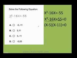 How To Solve Quadratic Equations Pert