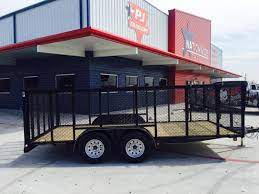 High sides, locking toolboxes, weedeater racks, and more. Landscape Nationwide Trailers