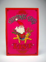 Christmas Card List Address Book Lovely Cc54b Christmas Card