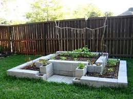 Raised and enclosed garden bed cinder block garden garden. Pin On Home Ideas
