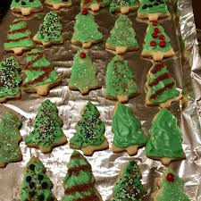 Add the fruit and nuts, and mix well. Christmas Tree Cookies Recipe Allrecipes