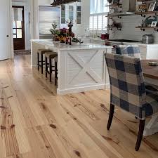 wide plank heart pine flooring from