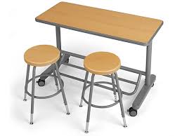 The chairs in this article are a little different than your average standing desk height chair. Flex Space Mobile Standing Desk Stools Bundle At Lakeshore Learning