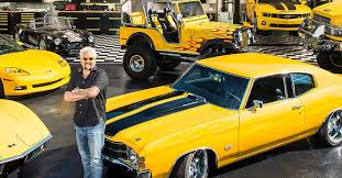 yellow car collection