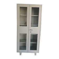 Mild Steel Glass Door Cabinet At Rs