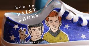 How To Paint Shoes Empress Of Dirt